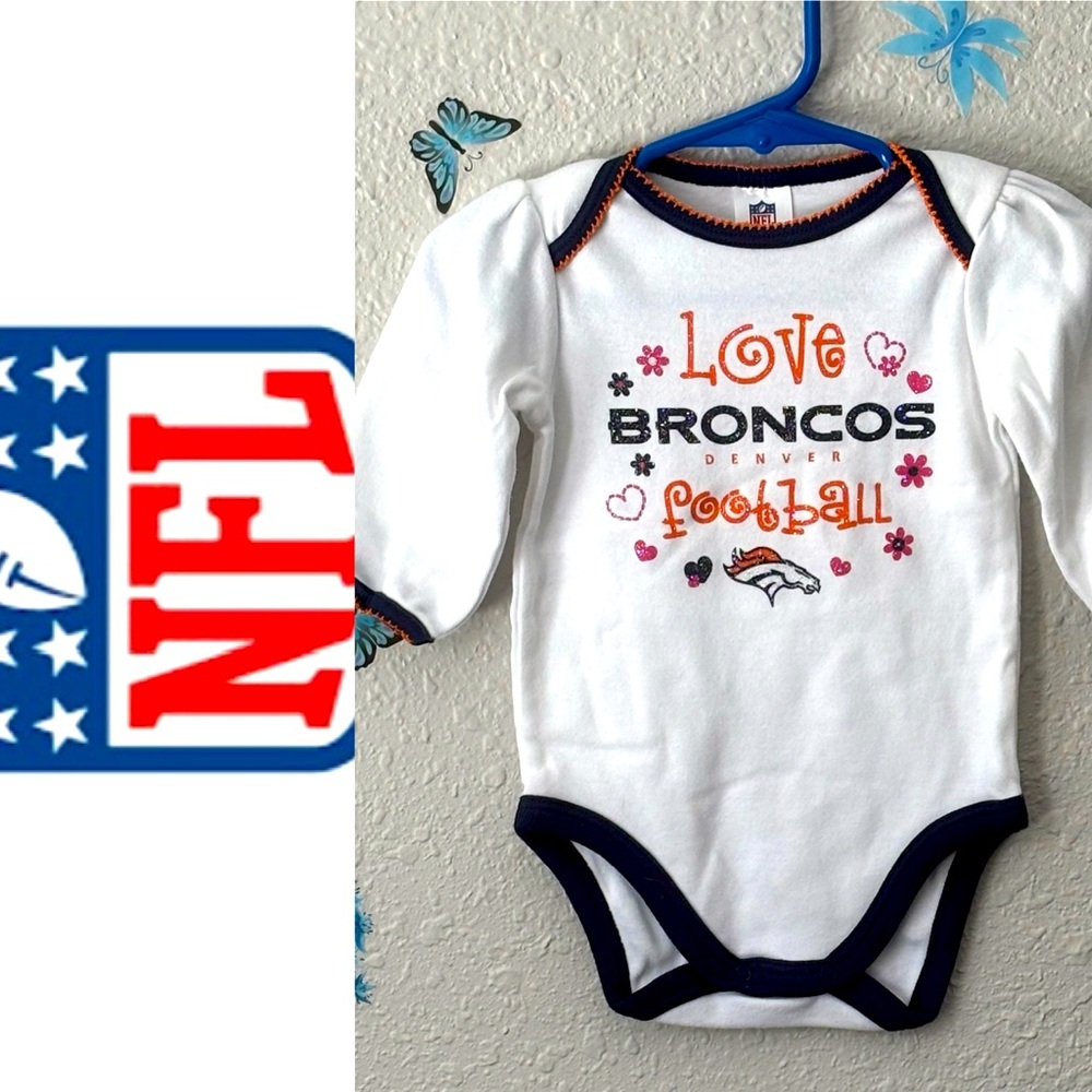 🏈Girls NFL Denver Broncos Bodysuit